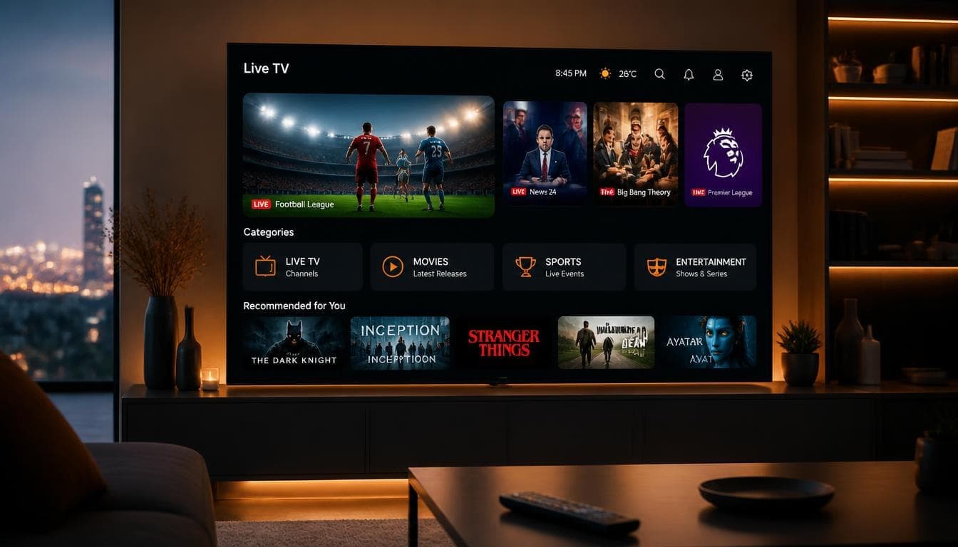 LG Smart TVs (webOS) streaming compatibility