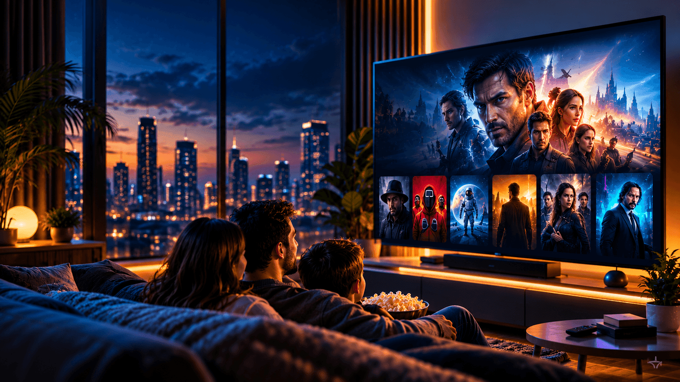 Family Movie Nights & Weekend Binging
